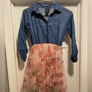 🌸3/$10🌸 Pink & Violet floral dress